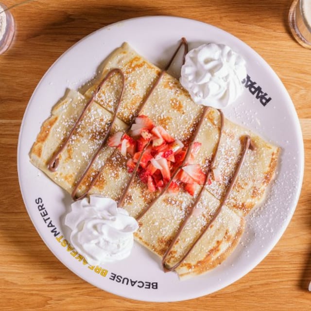 Crêpes.