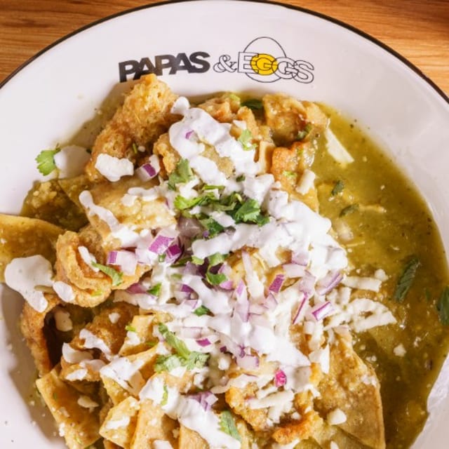Chicharrón Chilaquiles.