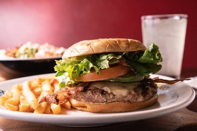 California Burger Tray.