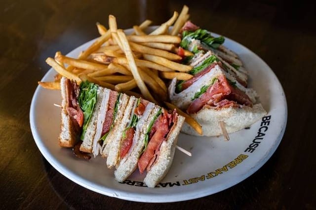 Club Sandwich Tray.