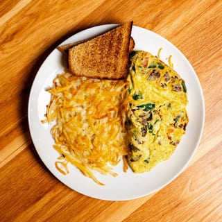 Steak Omelette