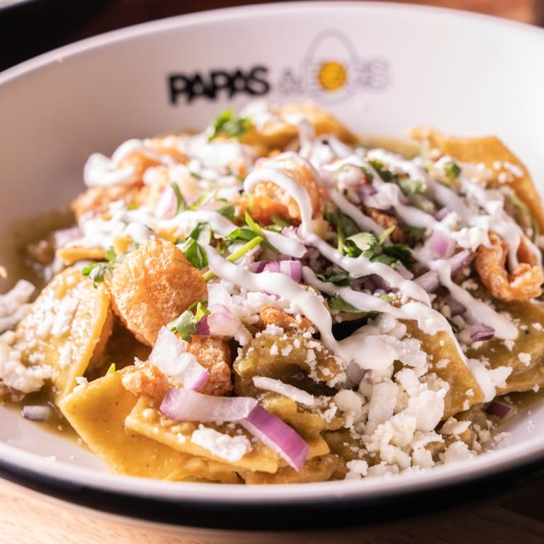 Delicious Chilaquiles Await You