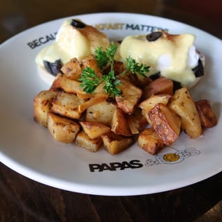 Eggs Benedict w Portobello