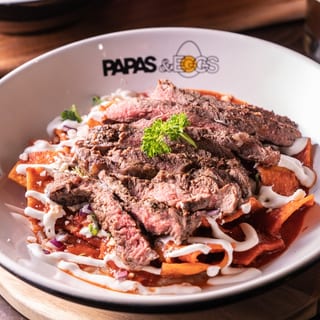 Red Salsa Chilaquiles