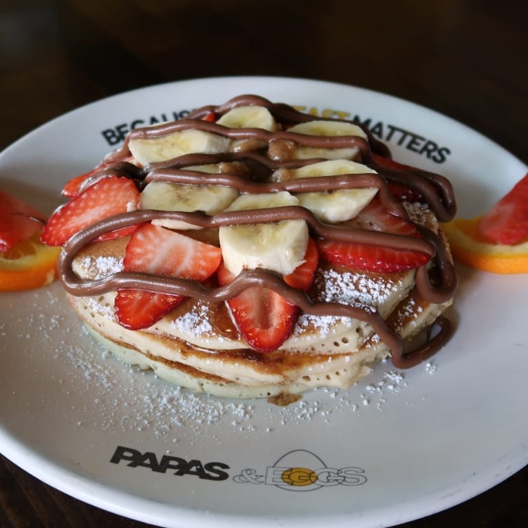 Delicious Nutella Pancakes