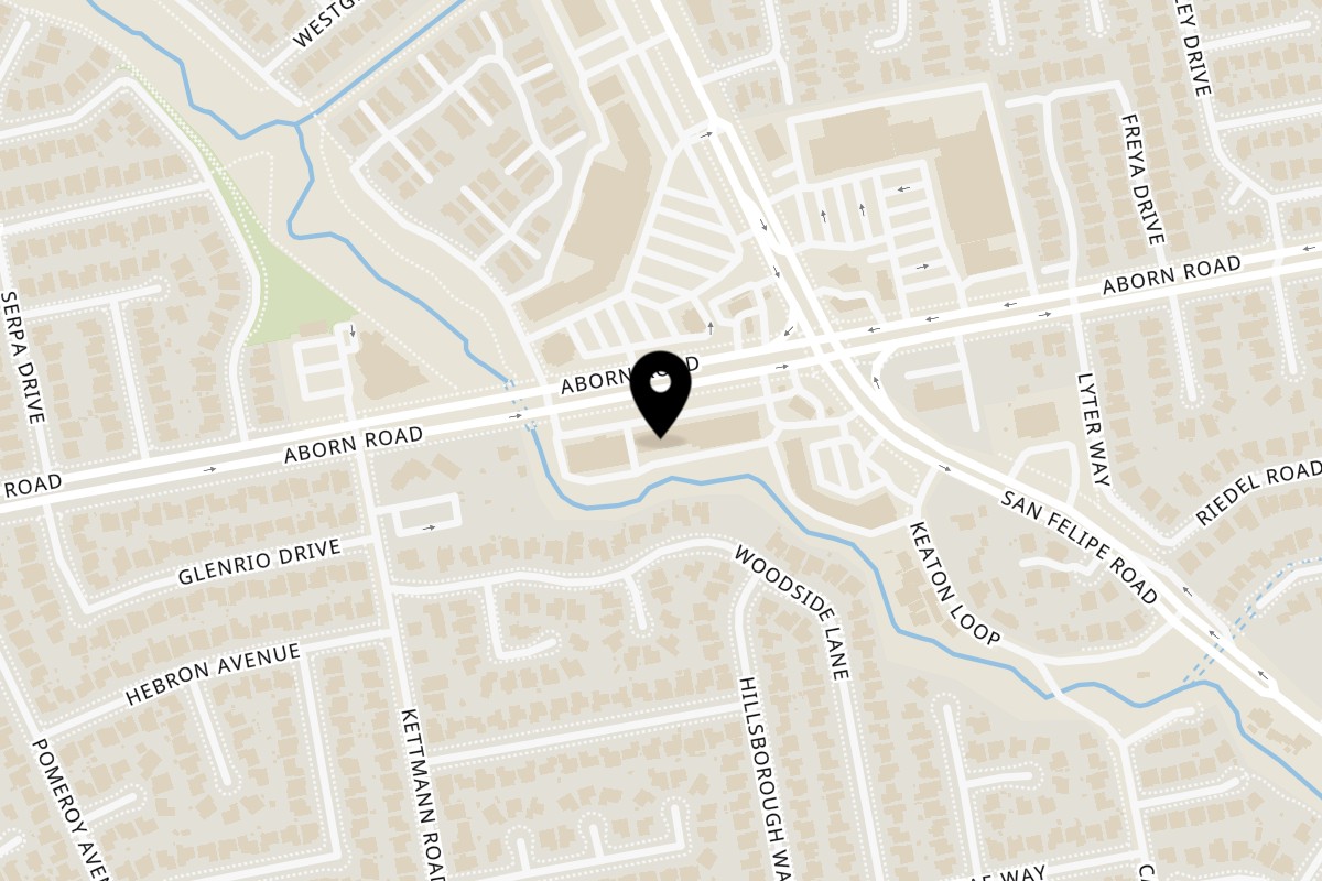 Map showing the location of Papas and Eggs San Jose on 2780 Aborn Rd in San Jose